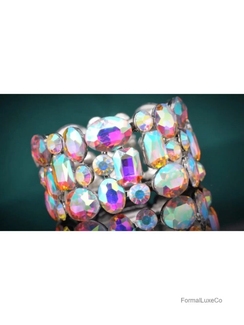 Crystal Stretch Bracelet Bridesmaid Wedding Party Jewelry